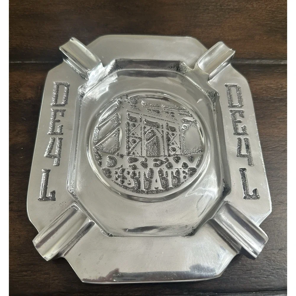 Drew Estate Liga DE4L Pewter Cigar Ashtray NEW